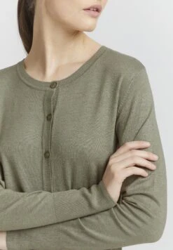 OXMO Kardigan - Seagrass Melange 11 OXMO Kardigan - Seagrass Melange -Oxmo 83f56a64d3cf485e8ee80ae7df3fb046