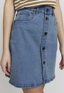 OXMO FRIGGA - Spódnica Trapezowa - Light Blue Denim -Oxmo 88cf8fe2e7af4b78a3e90f451f71f76b