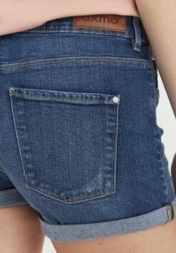 OXMO OXANDREJA - Szorty Jeansowe - Antique Blue -Oxmo 8947cf8e42eb41d0bde770ad3434a717