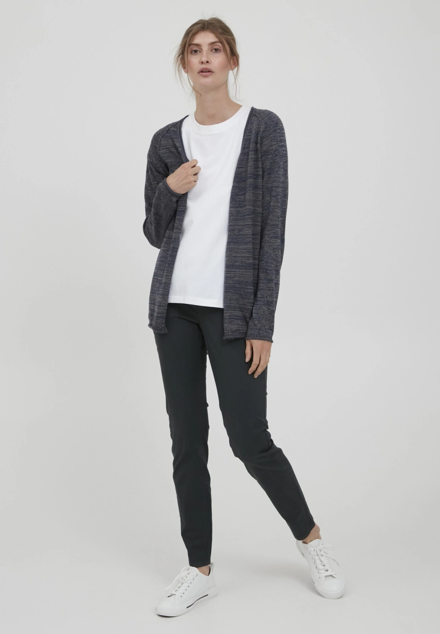 OXMO OXDANILA - Kardigan - Ensign Blue 4 OXMO OXDANILA - Kardigan - Ensign Blue - obrazek 2