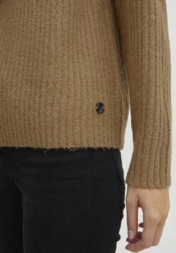 OXMO OXSALINE - Sweter - Tannin Melange -Oxmo 8a24307f2d24484e9e68ade1929081a4