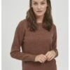 OXMO OXMARIA - Sweter - Brown -Oxmo 8be22caefcf649e68b5754ad3943b15e