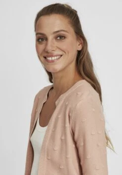 OXMO OXKALOTTA - Kardigan - Mahogany Rose -Oxmo 8e964f625d314c7ea506d32c6fe695a2