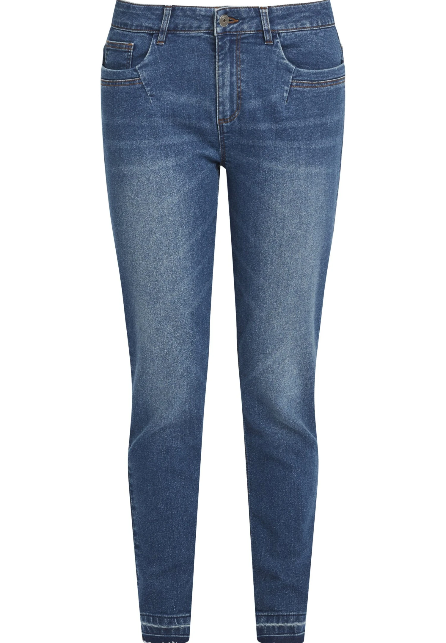 OXMO OXIRABELLE - Jeansy Slim Fit - Antique Blue 8 OXMO OXIRABELLE - Jeansy Slim Fit - Antique Blue - obrazek 6