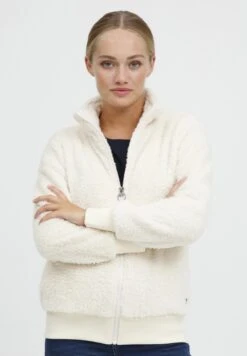 OXMO ANNEKA - Kurtka Z Polaru - White