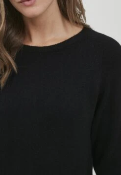 OXMO OXMAREEN - Sukienka Dzianinowa - Black -Oxmo 9353214d6668456287f97ac4c3f0a73d