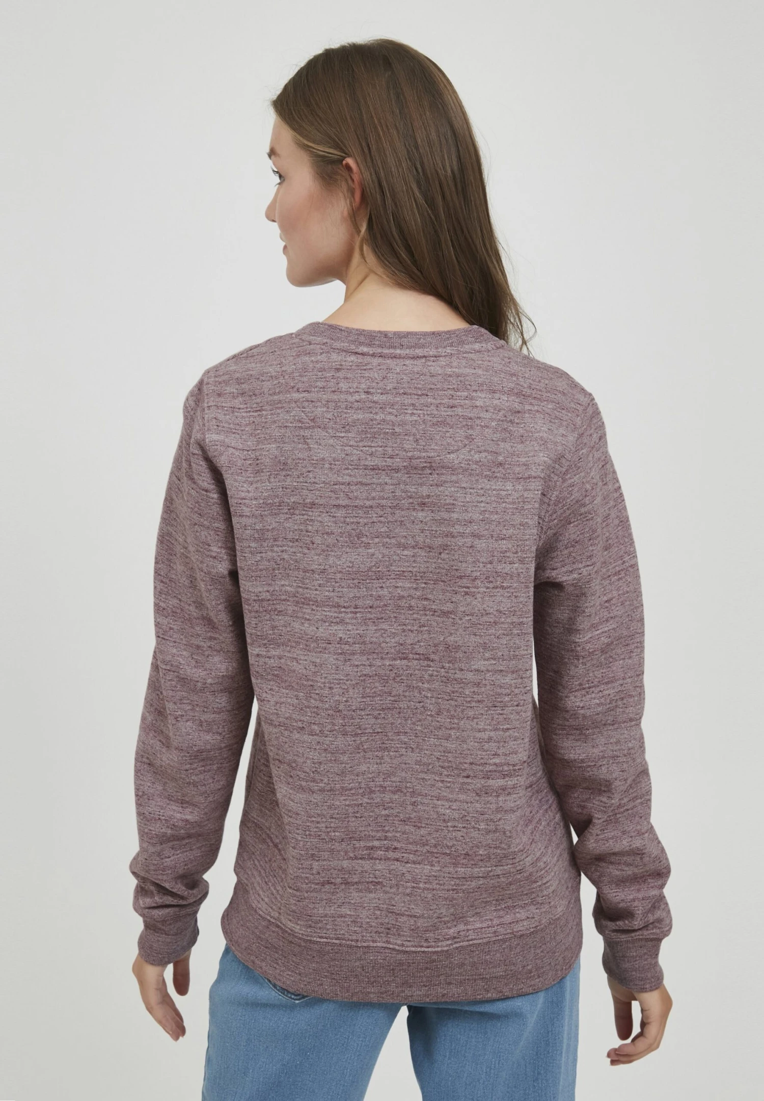 OXMO OXHELLA - Sweter - Chocolate Truffle Melange 5 OXMO OXHELLA - Sweter - Chocolate Truffle Melange - obrazek 3