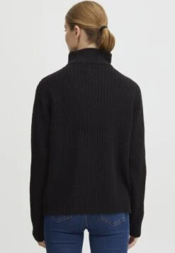 OXMO OXSALINE - Sweter - Black -Oxmo 94a3c40f76a74760aa5d657932780347