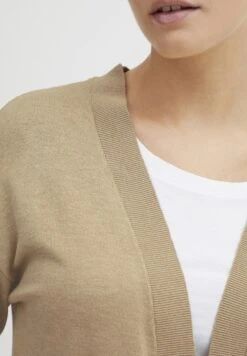 OXMO OXKAT - Kardigan - Cement Melange -Oxmo 9509980e473f4938aacac07300ce98ed