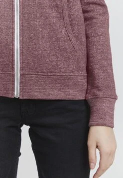 OXMO CELIA - Bluza Rozpinana - Wine Red Melange -Oxmo 96681b44552b4831b2f272d8c24cda52