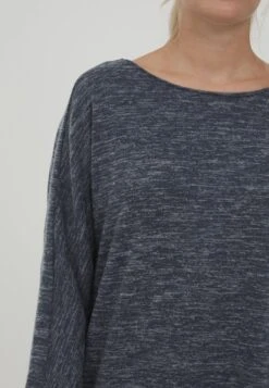 OXMO OXBINALA - Sukienka Dzianinowa - Total Eclipse Melange -Oxmo 96844d94f32d477c839ddb46df70e2a0