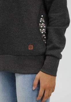 OXMO OXULRIKA - Bluza Z Kapturem - Dark Grey Melange -Oxmo 979b95e20575496982ddd95cb24724ea