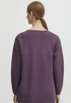 OXMO OXMILINE - Kardigan - Grape Jam -Oxmo 9893731fb680475ea74d9f8f19a512c9