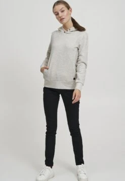OXMO OXVERA - Bluza Z Kapturem - Oyster Grey Melange -Oxmo 98a2ca950612483386ed2c83d829d6c9