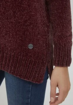 OXMO OXELVINA - Sweter - Wine Red -Oxmo 99488f640a0648f09761489ac79175b9