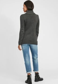 OXMO OXPIA - Sweter - Dar Grey M -Oxmo 994a613a36824a4e9b5ea2a4f26b648a