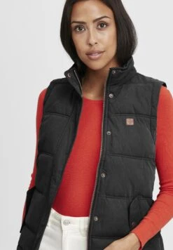 OXMO OXLEWONDA - Kamizelka - Black -Oxmo 9a7decb88d9648e495750b720c23d4d4