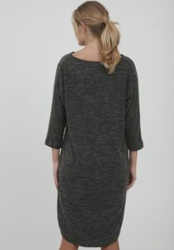 OXMO OXBINALA - Sukienka Dzianinowa - Dark Grey Melange -Oxmo 9bbeed7b2f4c42fd82c6088b874e4b84