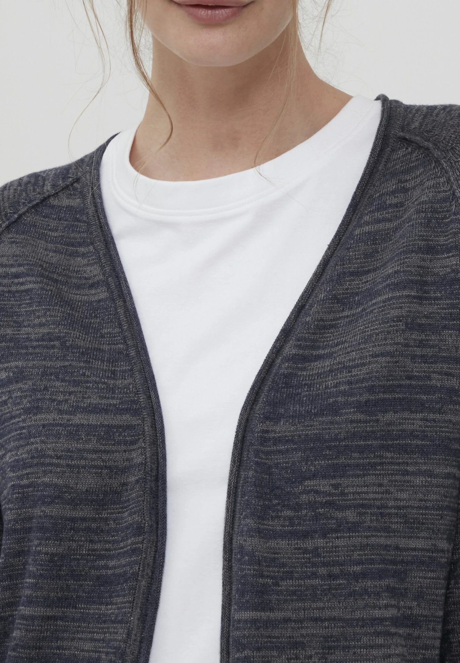 OXMO OXDANILA - Kardigan - Ensign Blue 6 OXMO OXDANILA - Kardigan - Ensign Blue - obrazek 4