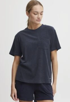 OXMO OXFRIKA - T-shirt Basic - Total Eclipse