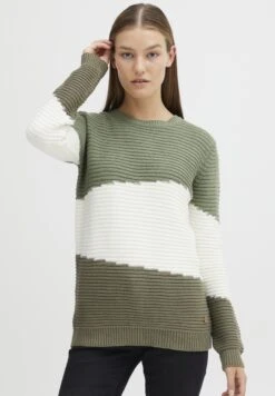 OXMO OXOLMA - Sweter - Hedge Green