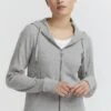 OXMO OXLOVA - Bluza Rozpinana - Light Grey Melange -Oxmo 9ee58a96166c4dce8d210507fd2af17c