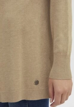 OXMO OXKAT - Kardigan - Cement Melange -Oxmo 9fbaae8041f74eaea445a0ff5bbb07bb