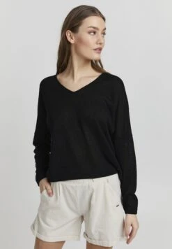 OXMO KATLA - Sweter - Black