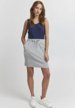 OXMO OXLOU - Spódnica Ołówkowa - Light Grey Melange 8 OXMO OXLOU - Spódnica Ołówkowa - Light Grey Melange -Oxmo a06c2f3247ad4ca0b479a72e95b11e44