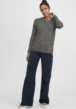 OXMO OXPHIA - Sweter - Dark Grey 9 OXMO OXPHIA - Sweter - Dark Grey -Oxmo a0797067af144f8098cb5083aefabf74