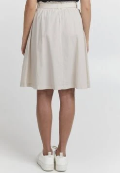 OXMO LERKE - Spódnica Trapezowa - Oatmeal 10 OXMO LERKE - Spódnica Trapezowa - Oatmeal -Oxmo a0db1dfb1b5e4508a7d06c06238e0e5f