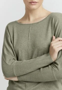 OXMO OXHERDIS - Sweter - Seagrass Melange -Oxmo a27d16b827944f95be1de4ef8bd3e69d