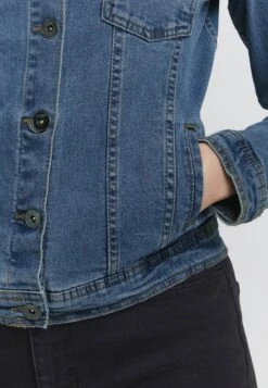 OXMO OXFRIA - Kurtka Jeansowa - Mid Blue Denim -Oxmo a42aa41190f048d6ab18e53c7056d126