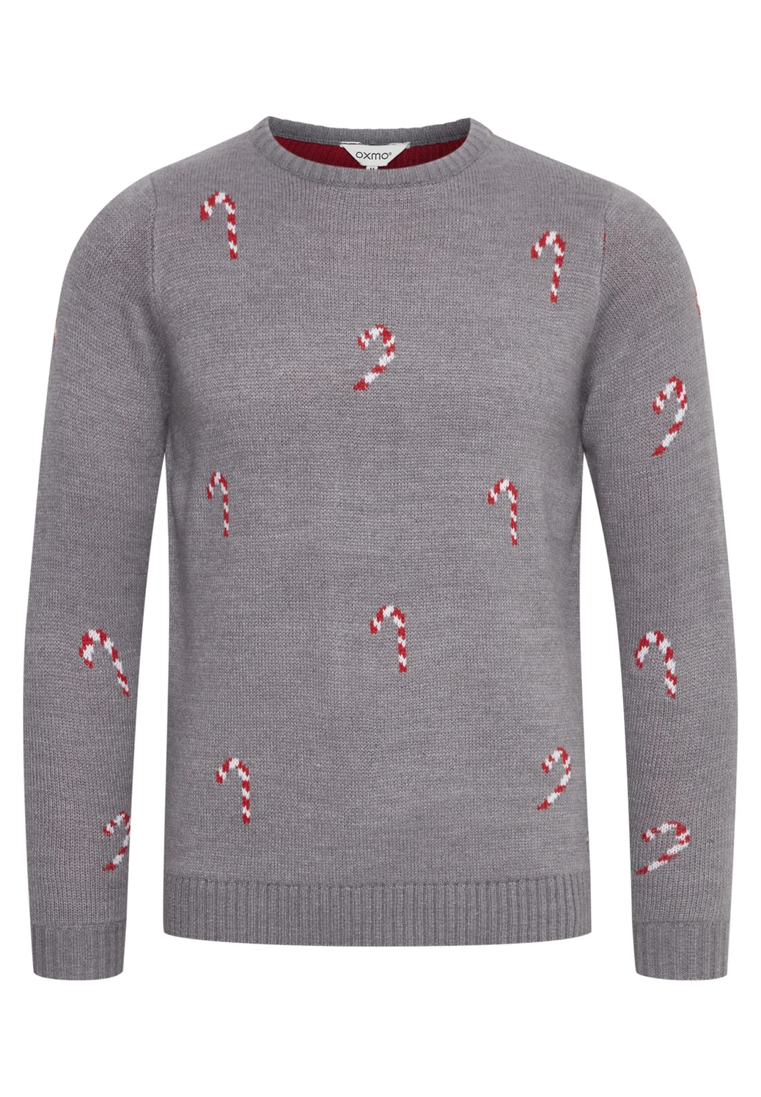 OXMO OXCHRISTEL - Sweter - Medium Grey Melange 8 OXMO OXCHRISTEL - Sweter - Medium Grey Melange - obrazek 6