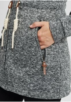 OXMO OXTHORA - Krótki Płaszcz - Dark Grey 11 OXMO OXTHORA - Krótki Płaszcz - Dark Grey -Oxmo a60ab71b6fbc467284198df0d7246fb0