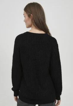 OXMO OXLAVEA - Sweter - Black -Oxmo a75574ecc6194b40bf3fb9675f6bd947