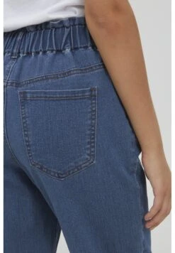 OXMO OXANN - Jeansy Slim Fit - Mid Blue Denim -Oxmo a887fc612b1442d69fa7cb2eae6b96a6