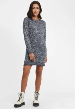 OXMO OXDANIELLE - Sukienka Dzianinowa - Navy