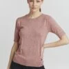 OXMO OXHELIN - T-shirt Basic - Ash Rose Melange -Oxmo ad58b49bf526427a90a72be183fdcbc4