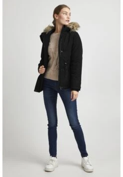 OXMO OXLONA - Płaszcz Zimowy - Black 9 OXMO OXLONA - Płaszcz Zimowy - Black -Oxmo b03f640598a44221a0fe18d29b814bb0