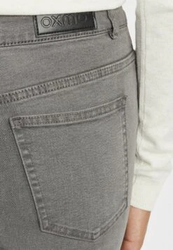 OXMO OXLENNA - Jeansy Relaxed Fit - Grey Denim -Oxmo b27d23b3157140719dbb34b36b4ef37e