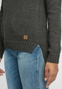 OXMO OXPIA - Sweter - Dar Grey M -Oxmo b2e68473b29e4a5daf7fe6588a6f4a08