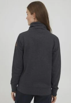 OXMO OXUDINE - Bluza - Dark Grey Melange -Oxmo b2f5559973254568b68bf7c99422ad84