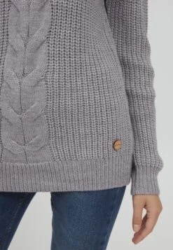 OXMO OXNATASJA - Sweter - Medium Grey Melange -Oxmo b3e0ba5d552342b2976a61c797497147