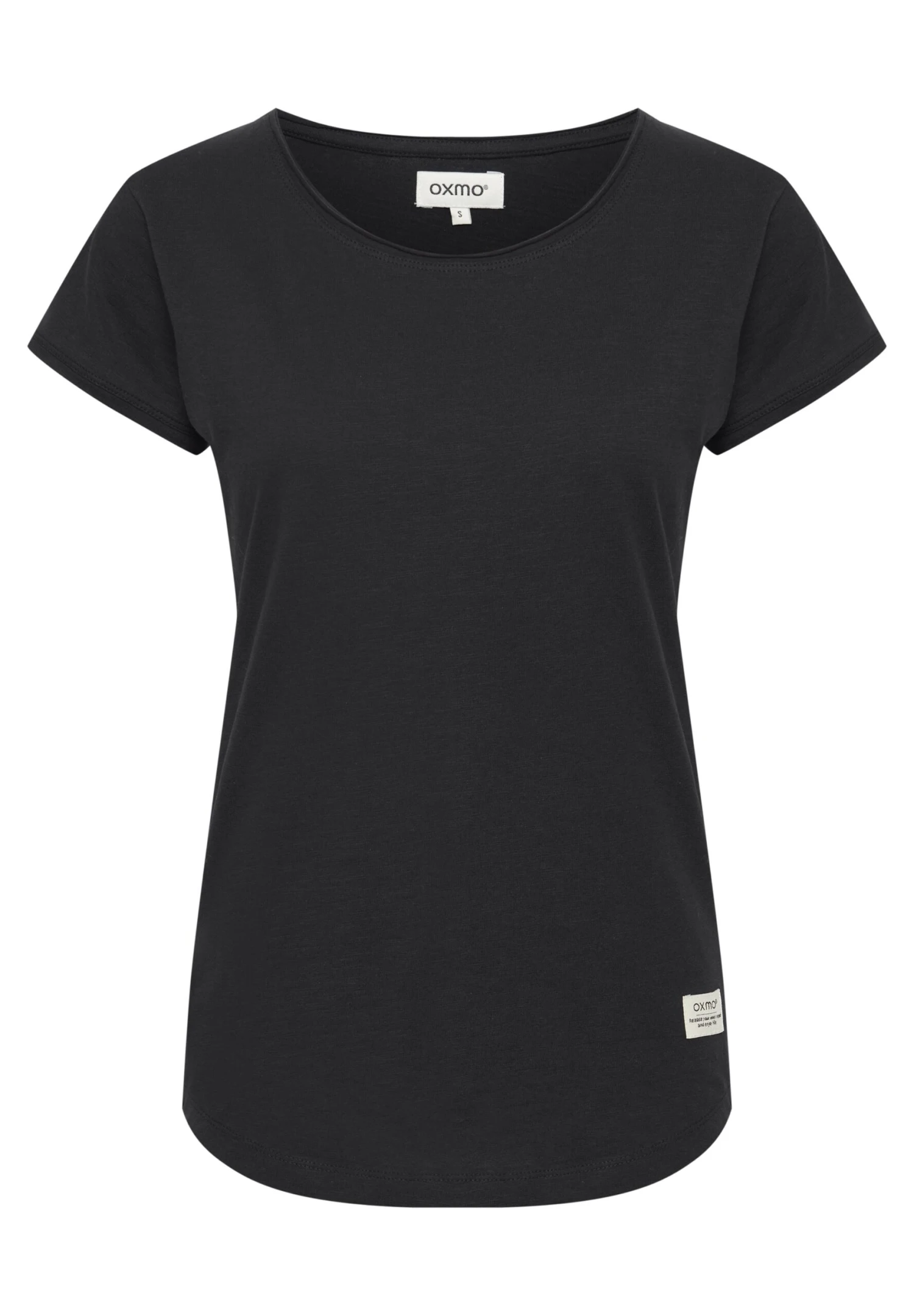 OXMO OXLYDI - T-shirt Basic - Black 8 OXMO OXLYDI - T-shirt Basic - Black - obrazek 6