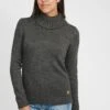 OXMO OXPIA - Sweter - Dar Grey M -Oxmo b487acfef2d046f384eedaf4265b6974