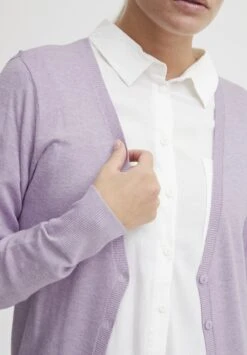 OXMO OXHELENE - Kardigan - Purple Rose Melange -Oxmo b525242990794493a37d6edbe7184648