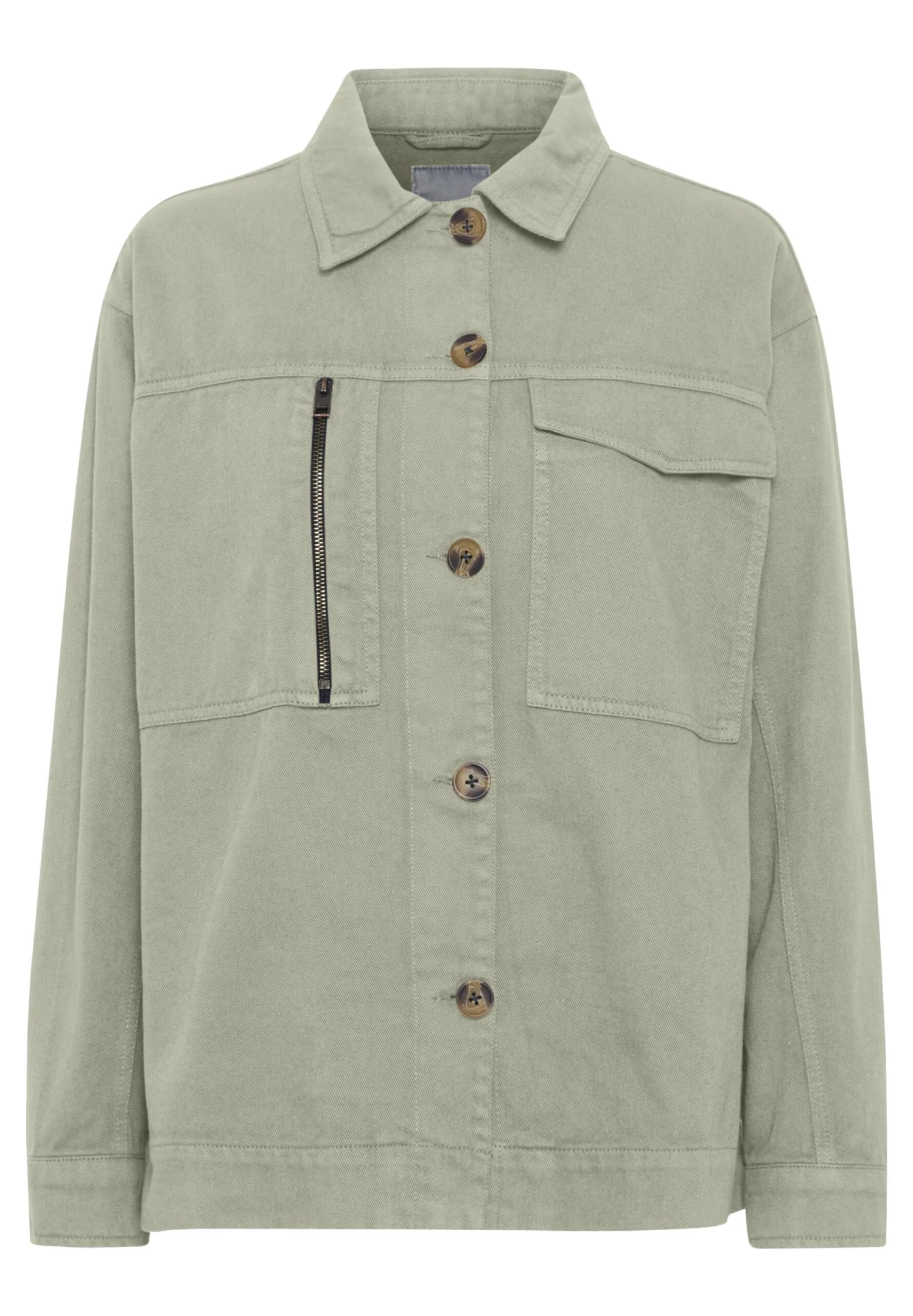 OXMO Kurtka Jeansowa - Seagrass 8 OXMO Kurtka Jeansowa - Seagrass - obrazek 6