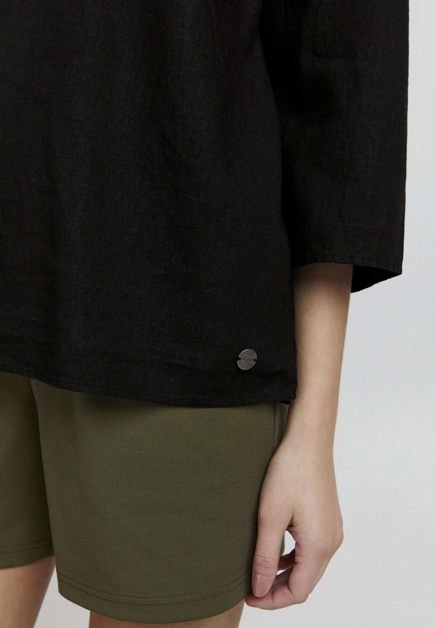 OXMO OXANEA - Bluzka - Black 6 OXMO OXANEA - Bluzka - Black - obrazek 5