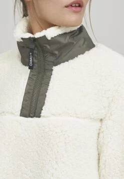 OXMO OXELINA - Bluza Z Polaru - Cloud Dancer -Oxmo b7dc0237a5604cc3b828ee9b5649b382